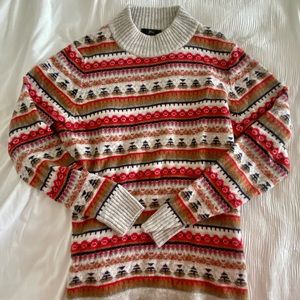 J. Crew Festive Sweater